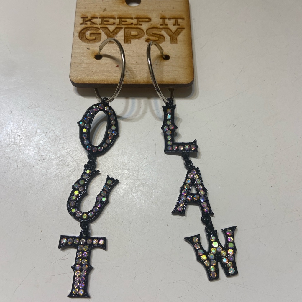 Keep It Gypsy Outlaw Earrings - Multicolor